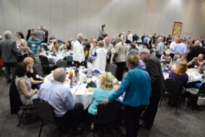 Banquet crowd